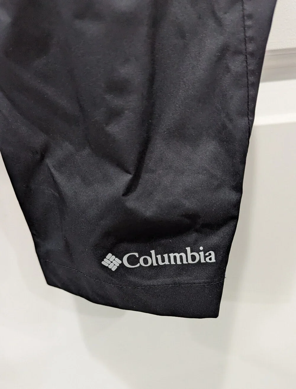 Columbia Kids Black Rain Pants Rainpants Waterproof Omni-tech Boys XS 6 7